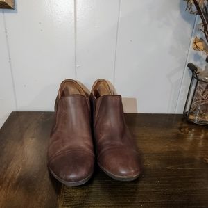 B.O.C Genuine Leather Short Boot Booties
